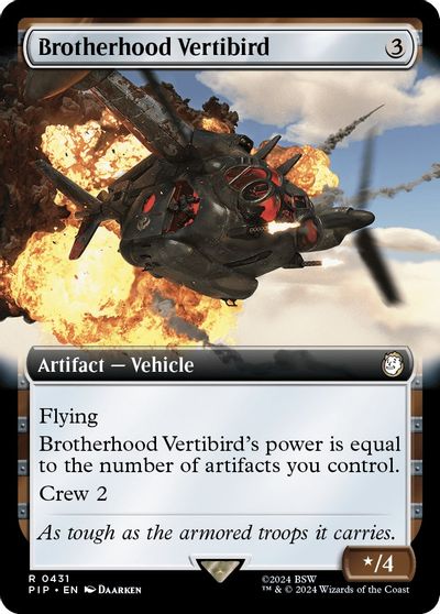 Brotherhood Vertibird Extended Art #431