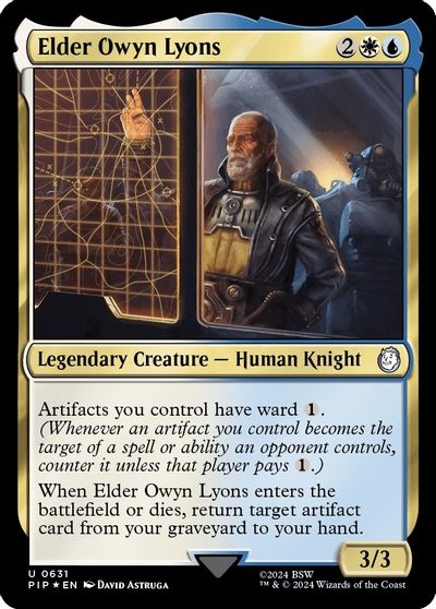 Elder Owyn Lyons Surge Foil #631