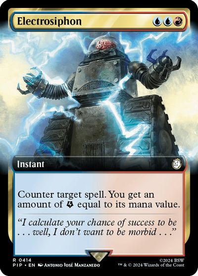 Electrosiphon Extended Art #414