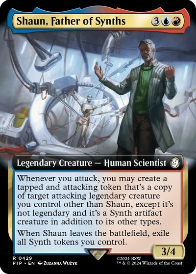 Shaun Father of Synths Extended Art #429