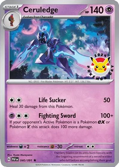Ceruledge [Pokemon Day] #40