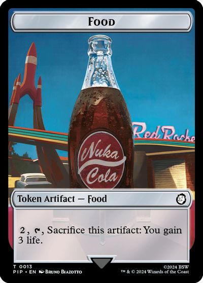 Food 0013 Copy Double Sided Token #13 // 1