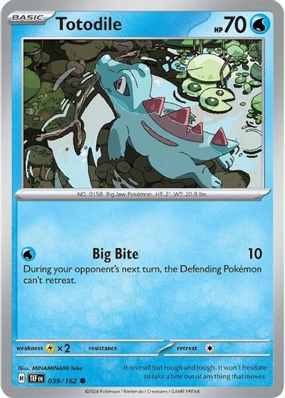 Totodile [Reverse Holo] #39