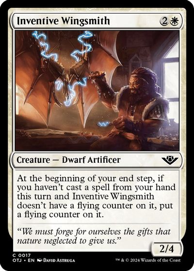 Inventive Wingsmith #17