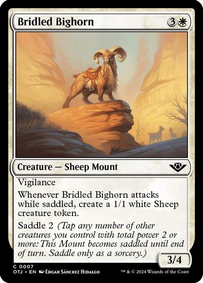 Bridled Bighorn #7