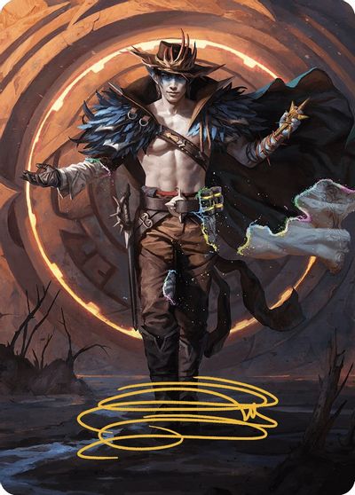 Oko the Ringleader Art Card 29 54 Gold Stamped Signature