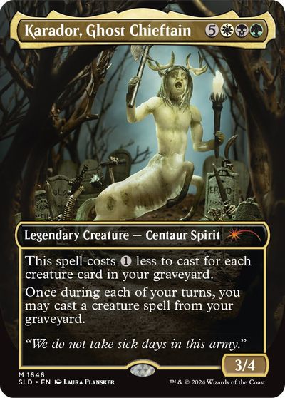 Karador Ghost Chieftain #1646