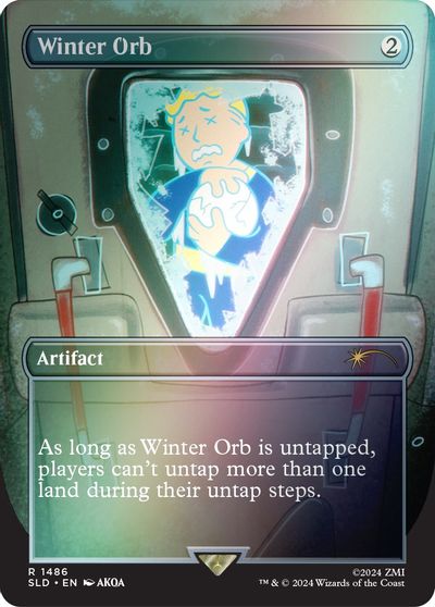 Winter Orb 1486 Rainbow Foil #1486