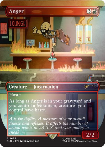 Anger 1637 Rainbow Foil #1637