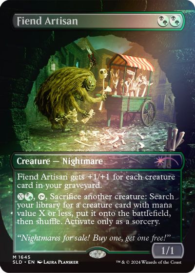 Fiend Artisan Rainbow Foil #1645