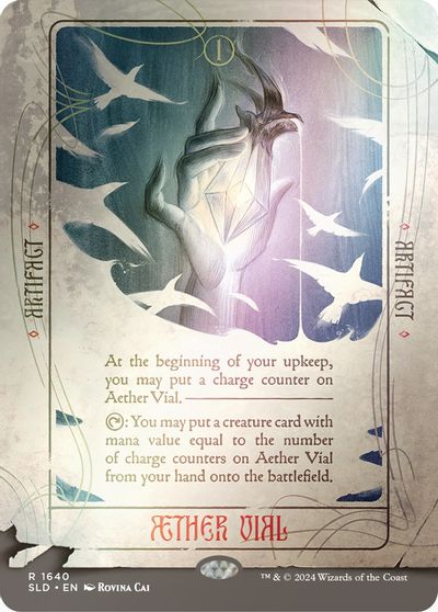 Aether Vial Rainbow Foil #1640