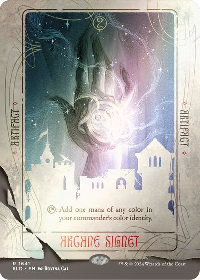 Arcane Signet 1641 Rainbow Foil #1641