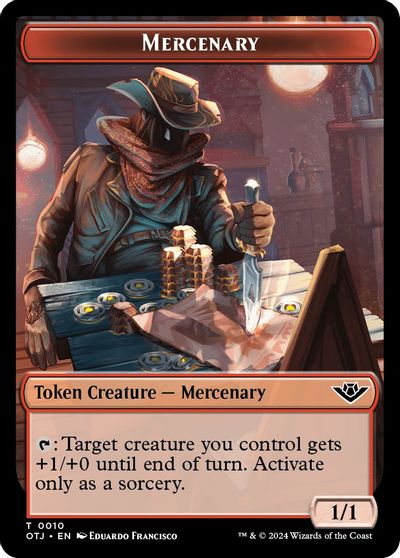 Mercenary Angel Double Sided Token #10 // 2