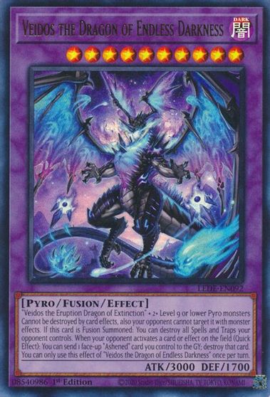 Veidos the Dragon of Endless Darkness #LEDE-EN092
