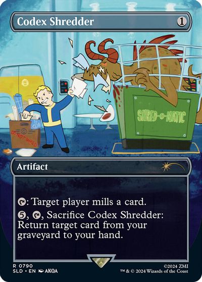 Codex Shredder Rainbow Foil #790