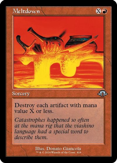 Meltdown (Retro Frame)