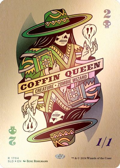 Coffin Queen Rainbow Foil #1704