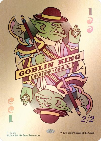 Goblin King 1705 Rainbow Foil #1705