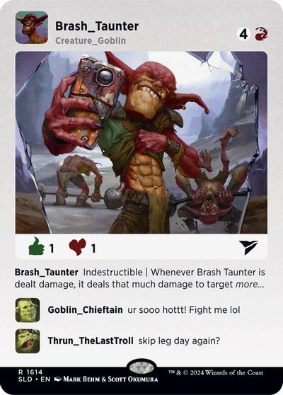 Brash Taunter #1614