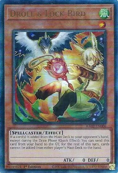 Droll and Lock Bird Alternate Art PUR #RA02-EN006