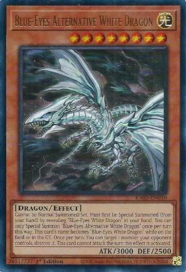 Blue Eyes Alternative White Dragon UR #RA02-EN010