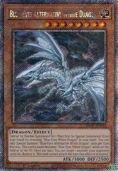 Blue Eyes Alternative White Dragon