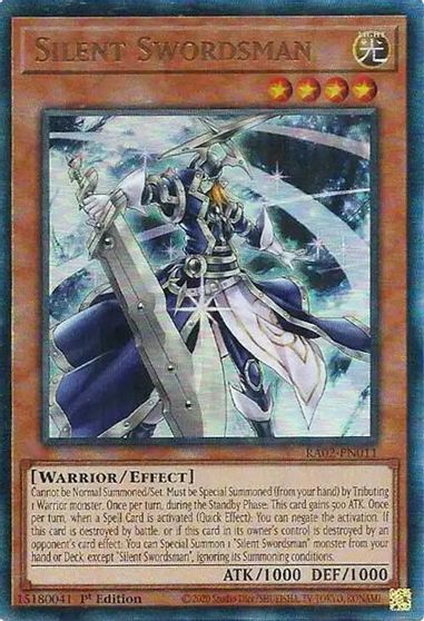 Silent Swordsman PUR #RA02-EN011
