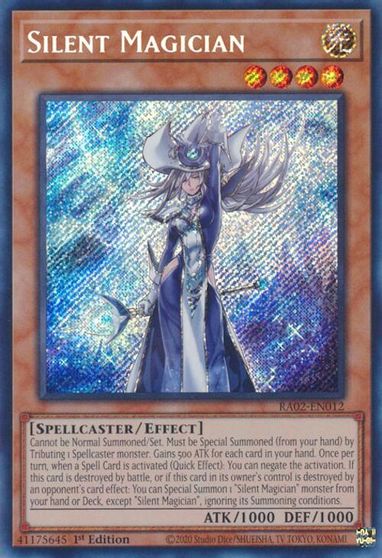 Silent Magician Secret Rare #RA02-EN012