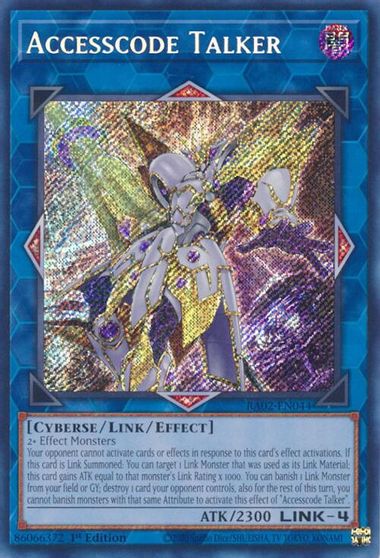 Accesscode Talker Secret Rare #RA02-EN044