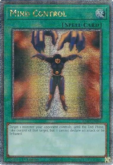Mind Control Quarter Century Secret Rare #RA02-EN046