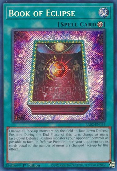Book of Eclipse Secret Rare #RA02-EN054