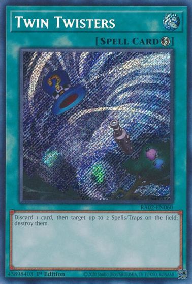Twin Twisters Secret Rare #RA02-EN060