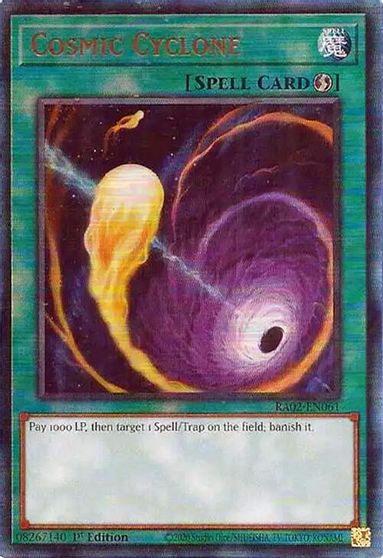 Cosmic Cyclone PUR #RA02-EN061