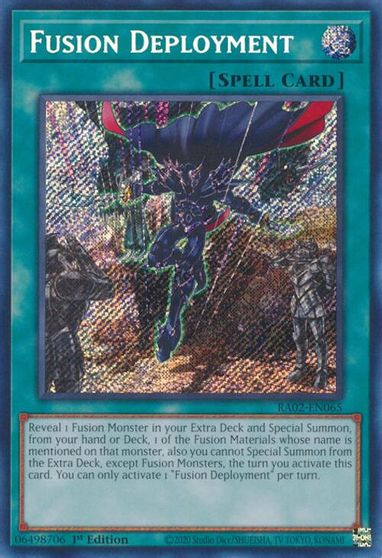 Fusion Deployment Secret Rare #RA02-EN065