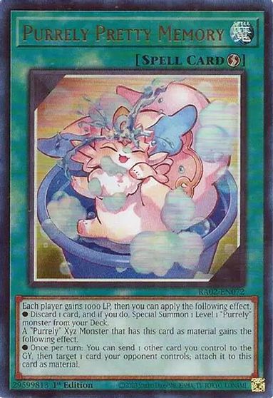 Purrely Pretty Memory UR #RA02-EN072
