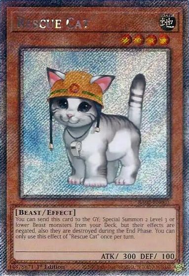 Rescue Cat Alternate Art