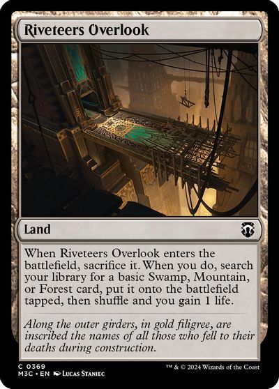 Riveteers Overlook Ripple Foil #369