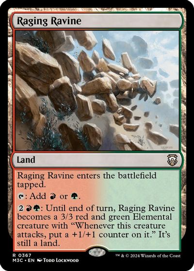Raging Ravine Ripple Foil #367