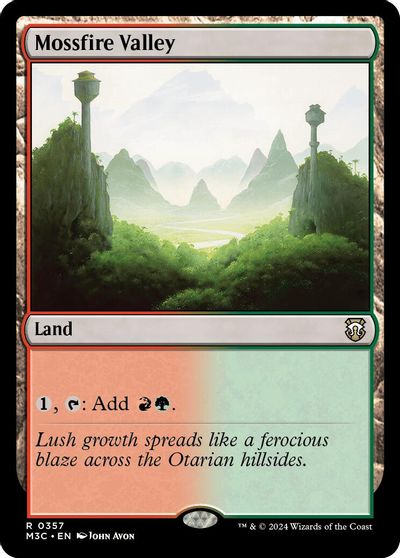 Mossfire Valley Ripple Foil #357