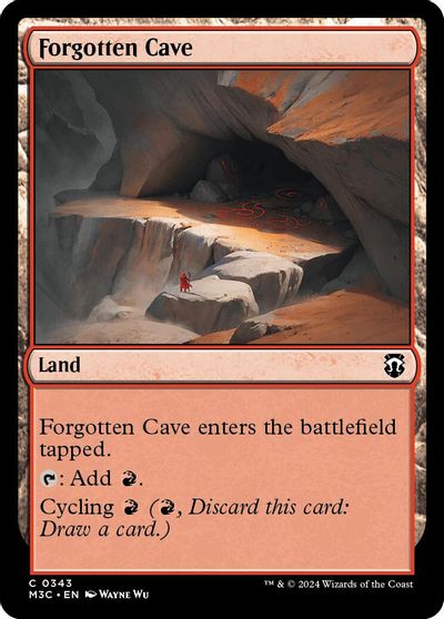 Forgotten Cave Ripple Foil #343
