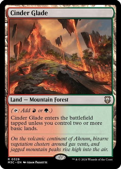 Cinder Glade Ripple Foil #329