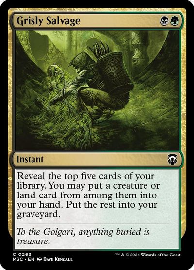 Grisly Salvage Ripple Foil #263