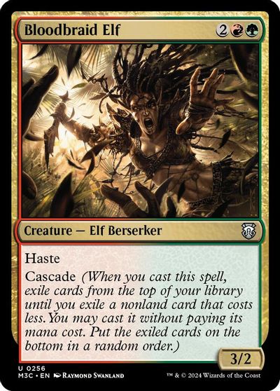 Bloodbraid Elf Ripple Foil #256
