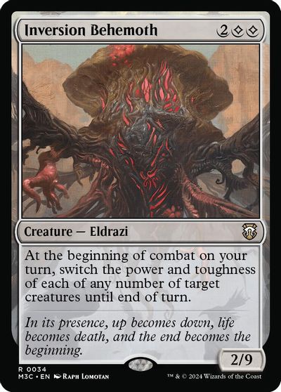Inversion Behemoth Ripple Foil #34