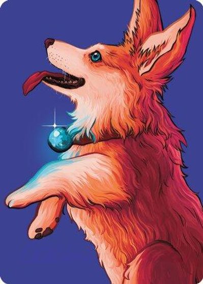 Phelia Exuberant Shepherd Art Card Gold Stamped Signature
