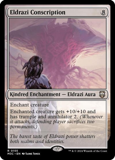 Eldrazi Conscription Ripple Foil #155