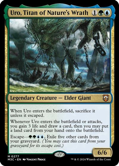 Uro Titan of Natures Wrath Ripple Foil #277