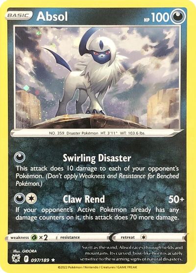 Absol [Cosmos Holo] #97