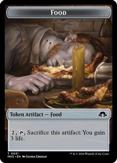 Food Energy Reserve Double Sided Token #31 // 36