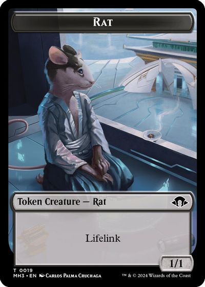 Rat Energy Reserve Double Sided Token #19 // 36